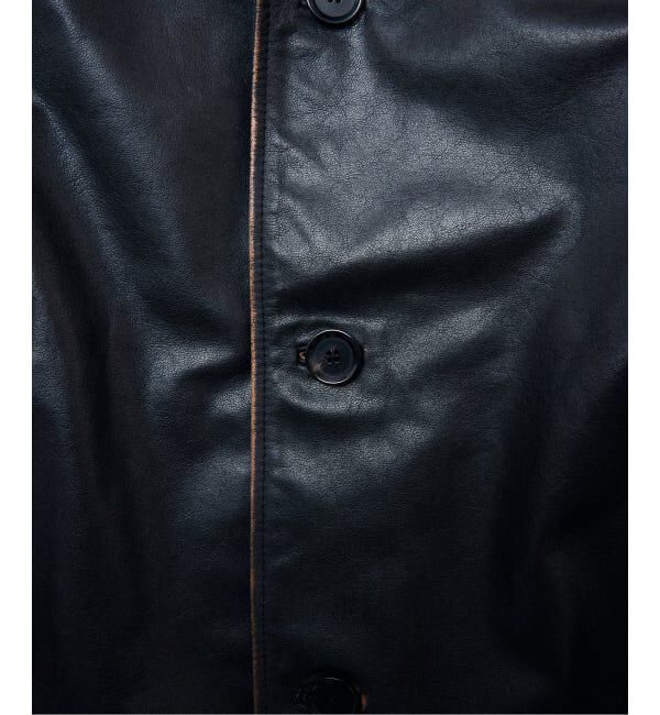 JOURNAL STANDARD relume「SKOOKUM / スクーカム 別注 バッファローレザー カバーオール」|ライダースジャケット|