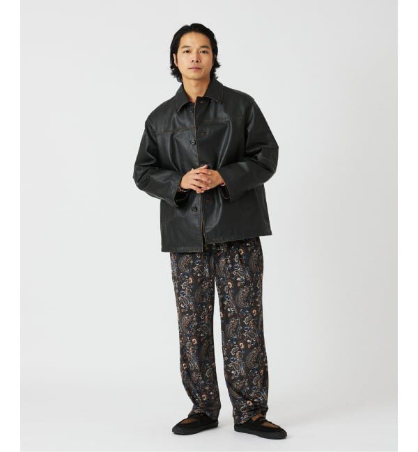 JOURNAL STANDARD relume「SKOOKUM / スクーカム 別注 バッファローレザー カバーオール」|ライダースジャケット|