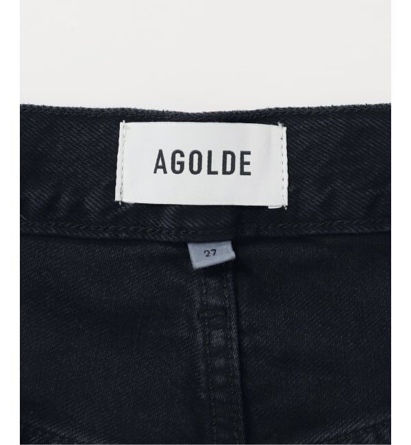 journal standard L'essage「【AGOLDE / エーゴールドイー】LOW CURVE JEAN CROP IN CRUSHED：デニム」|デニム|