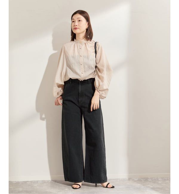 journal standard L'essage「《SP》シルクレーヨンシアードルマンシャツ」|シャツ・ブラウス|