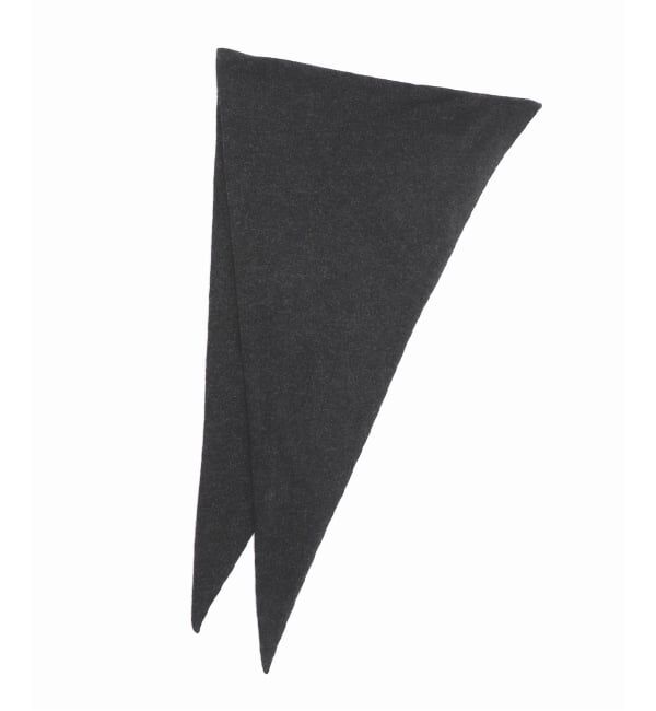 journal standard L'essage「【ASAUCE MELER】シームレス トライアングル カシミヤニットストール」|ストール|