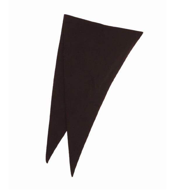 journal standard L'essage「【ASAUCE MELER】シームレス トライアングル カシミヤニットストール」|ストール|