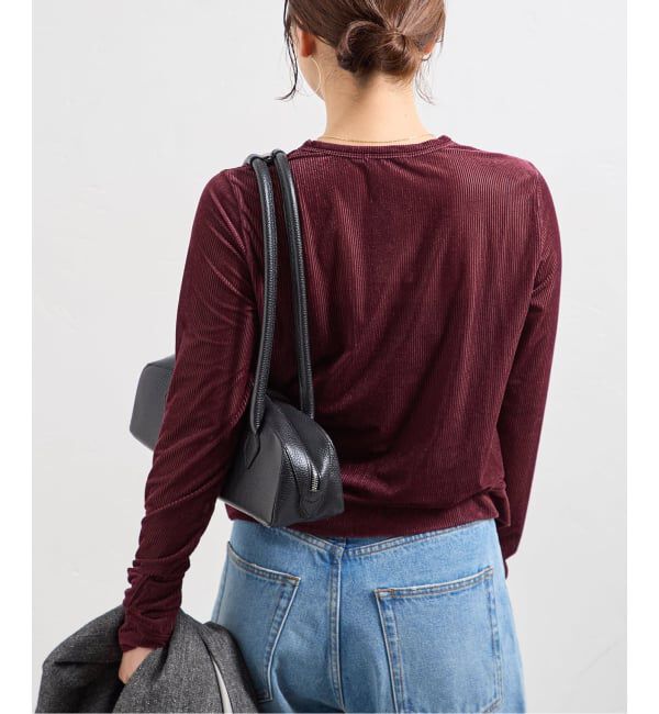 JOURNAL STANDARD「ハリヌキベロアカーディガン」|カーディガン|