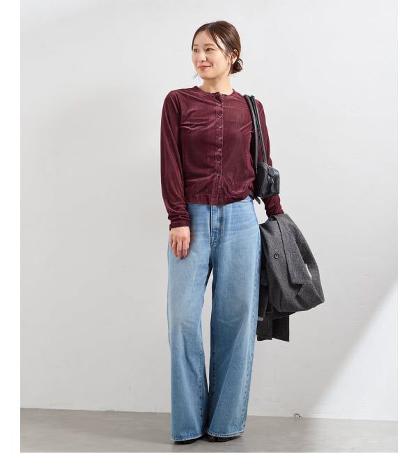 JOURNAL STANDARD「ハリヌキベロアカーディガン」|カーディガン|