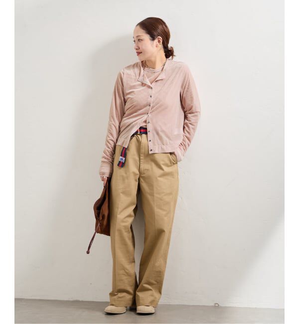 JOURNAL STANDARD「ハリヌキベロアカーディガン」|カーディガン|