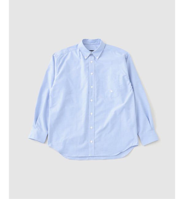 JOURNAL STANDARD「Aaron Levine / アーロン・レヴィン Logo Oxford Shirt」|シャツ・ブラウス|ブルー