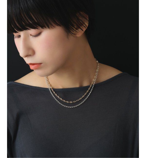 Lilas by Spick&Span「タングルチェーン38cmネックレス K10」|ネックレス|