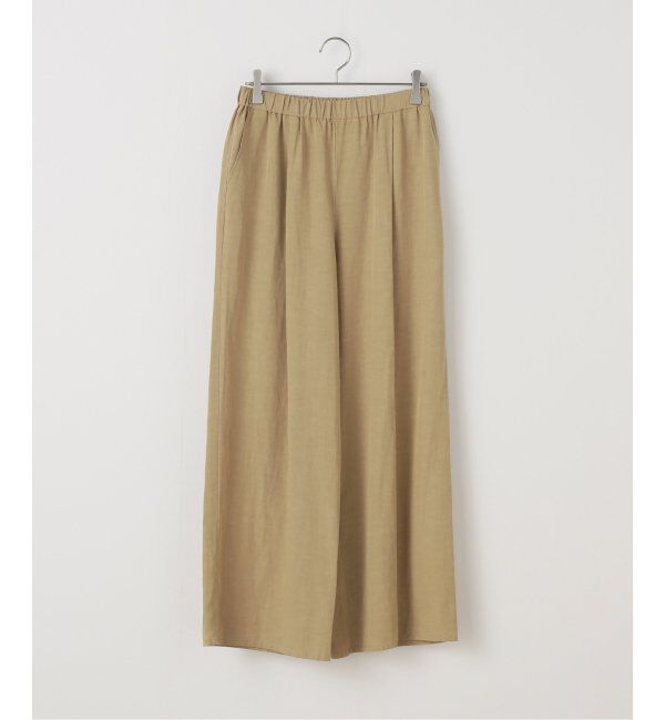 Spick and Span「ギャザーキャミソールセットパンツ」|スラックス|
