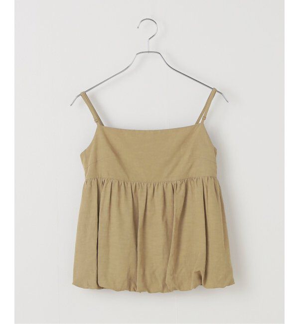 Spick and Span「ギャザーキャミソールセットパンツ」|スラックス|