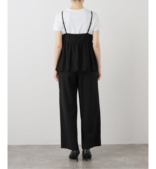 Spick and Span「ギャザーキャミソールセットパンツ」|スラックス|