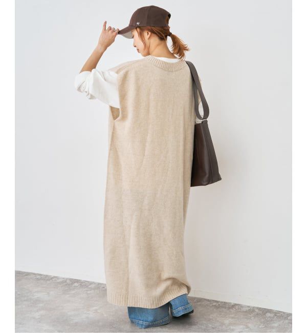 Spick and Span「ニットベストワンピース」|ワンピース|
