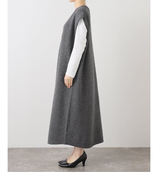 Spick and Span「ニットベストワンピース」|ワンピース|