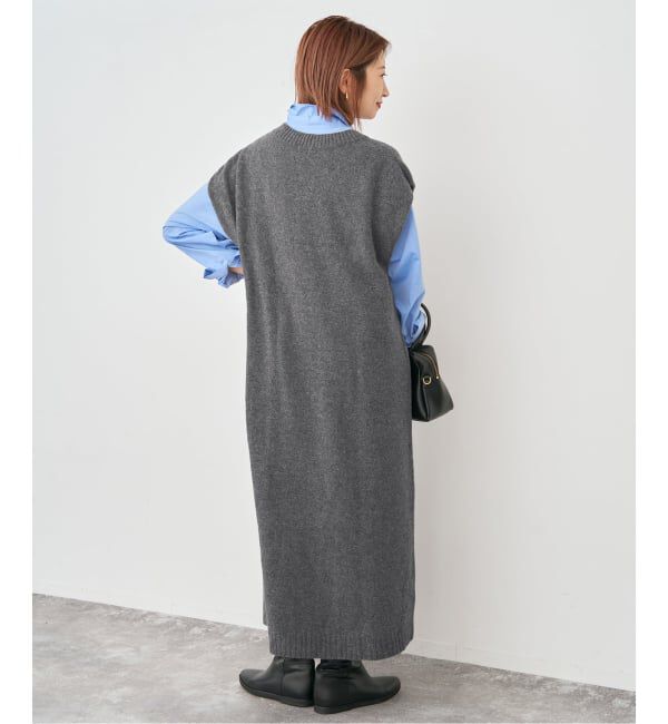 Spick and Span「ニットベストワンピース」|ワンピース|