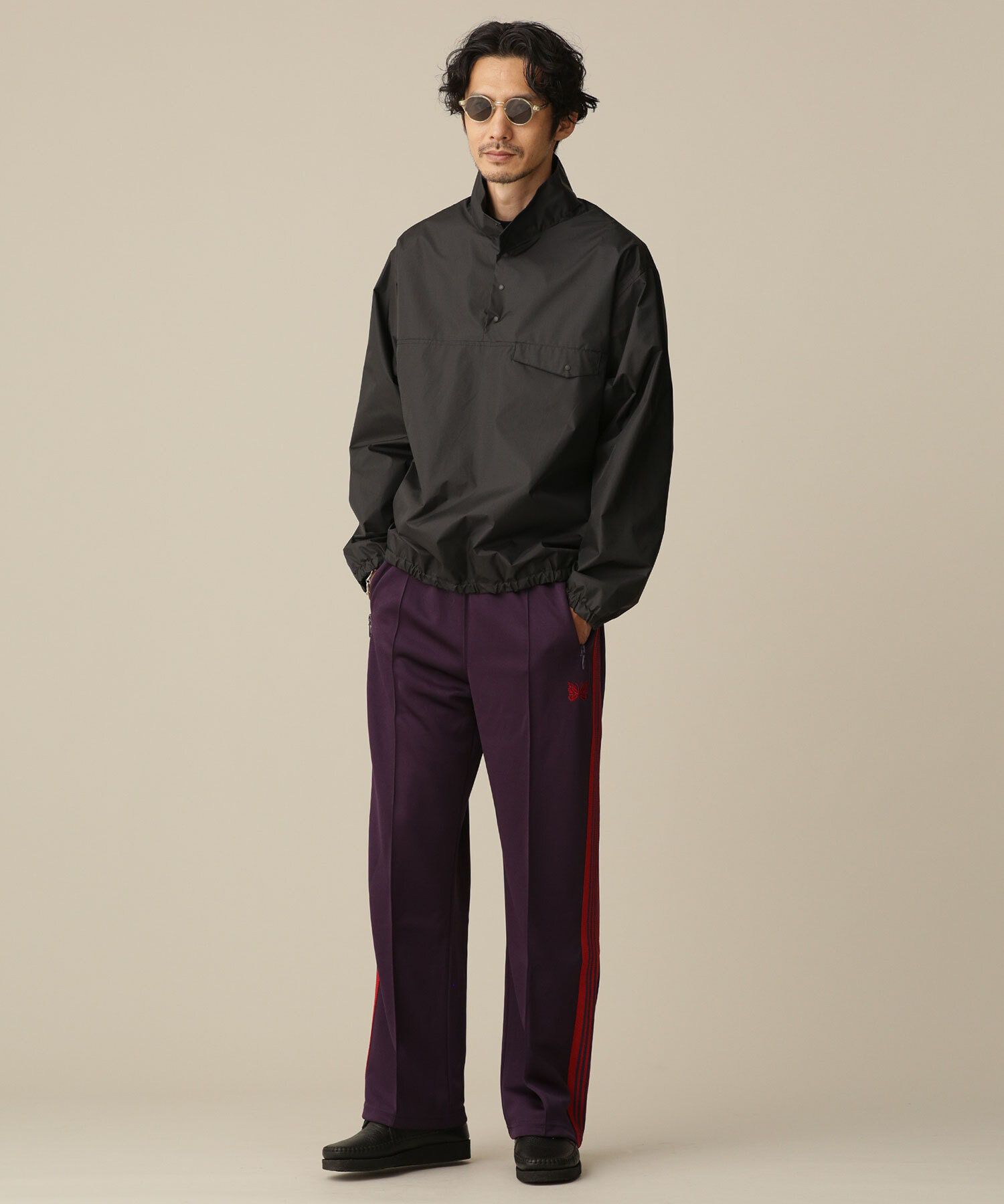 nano･universe「LB.03/テントクロススナップTブルゾン」|ブルゾン・スタジャン|