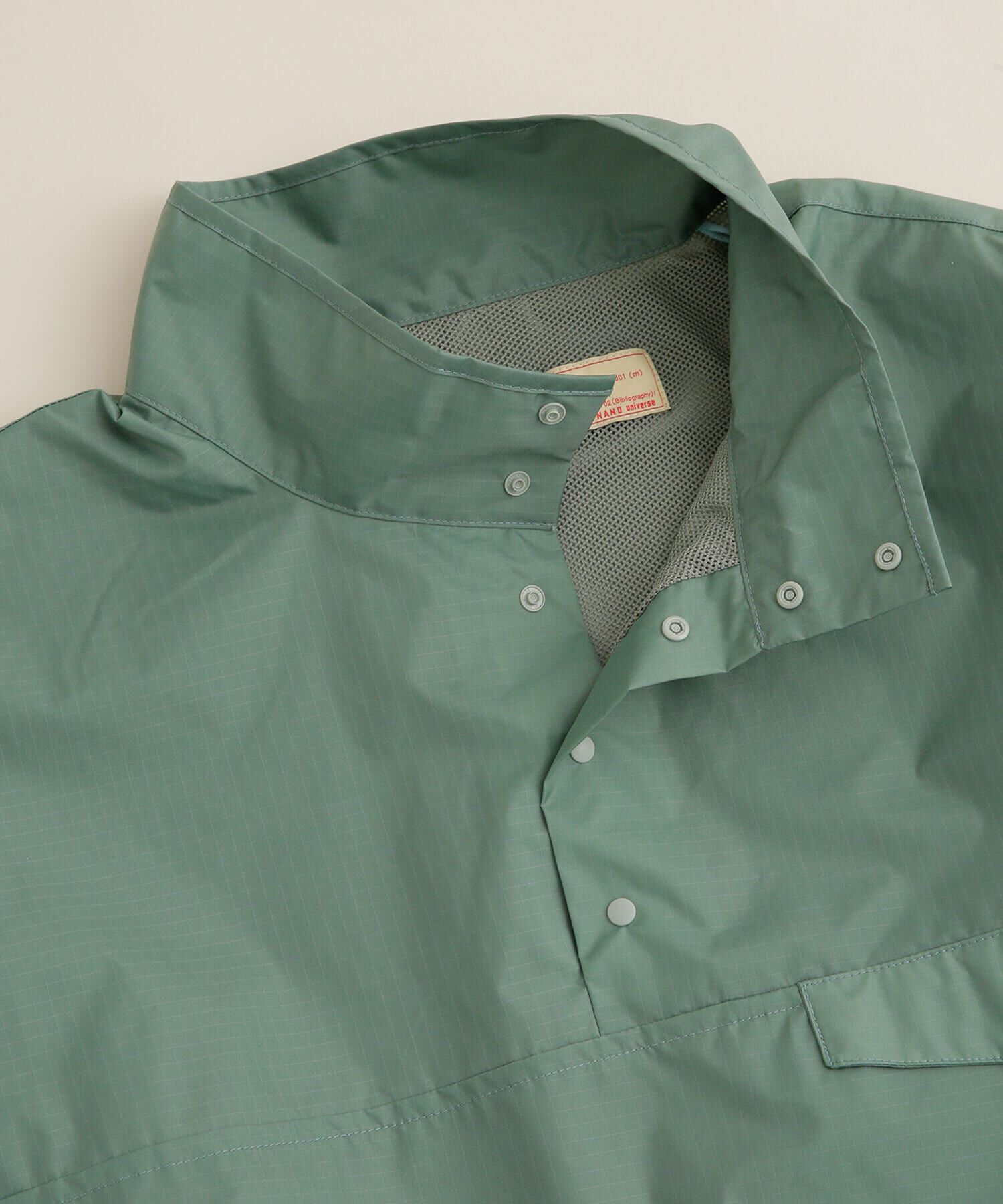 nano･universe「LB.03/テントクロススナップTブルゾン」|ブルゾン・スタジャン|