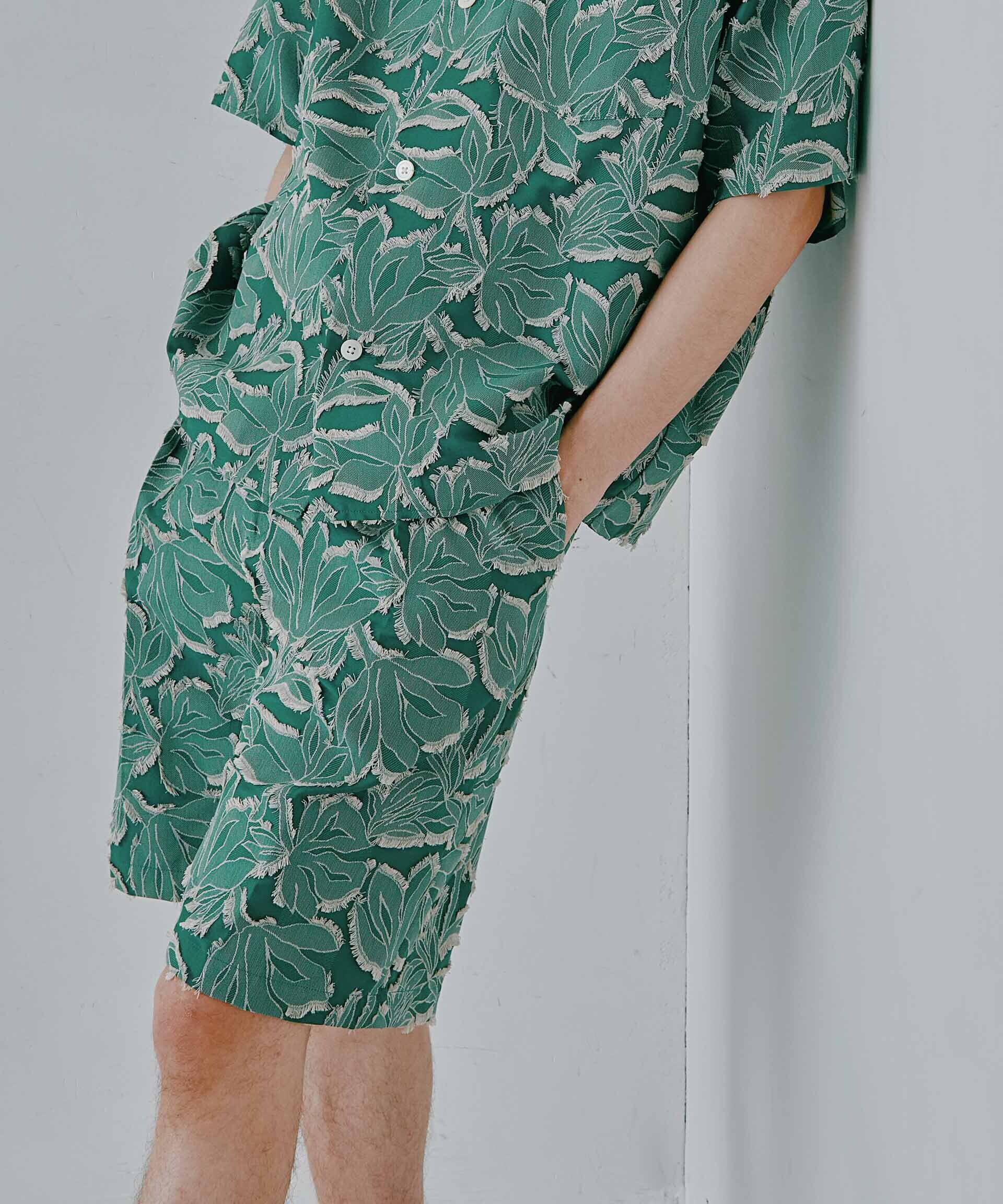 nano･universe「カットジャガードバギーショーツ(セットアップ可)」|チノ|