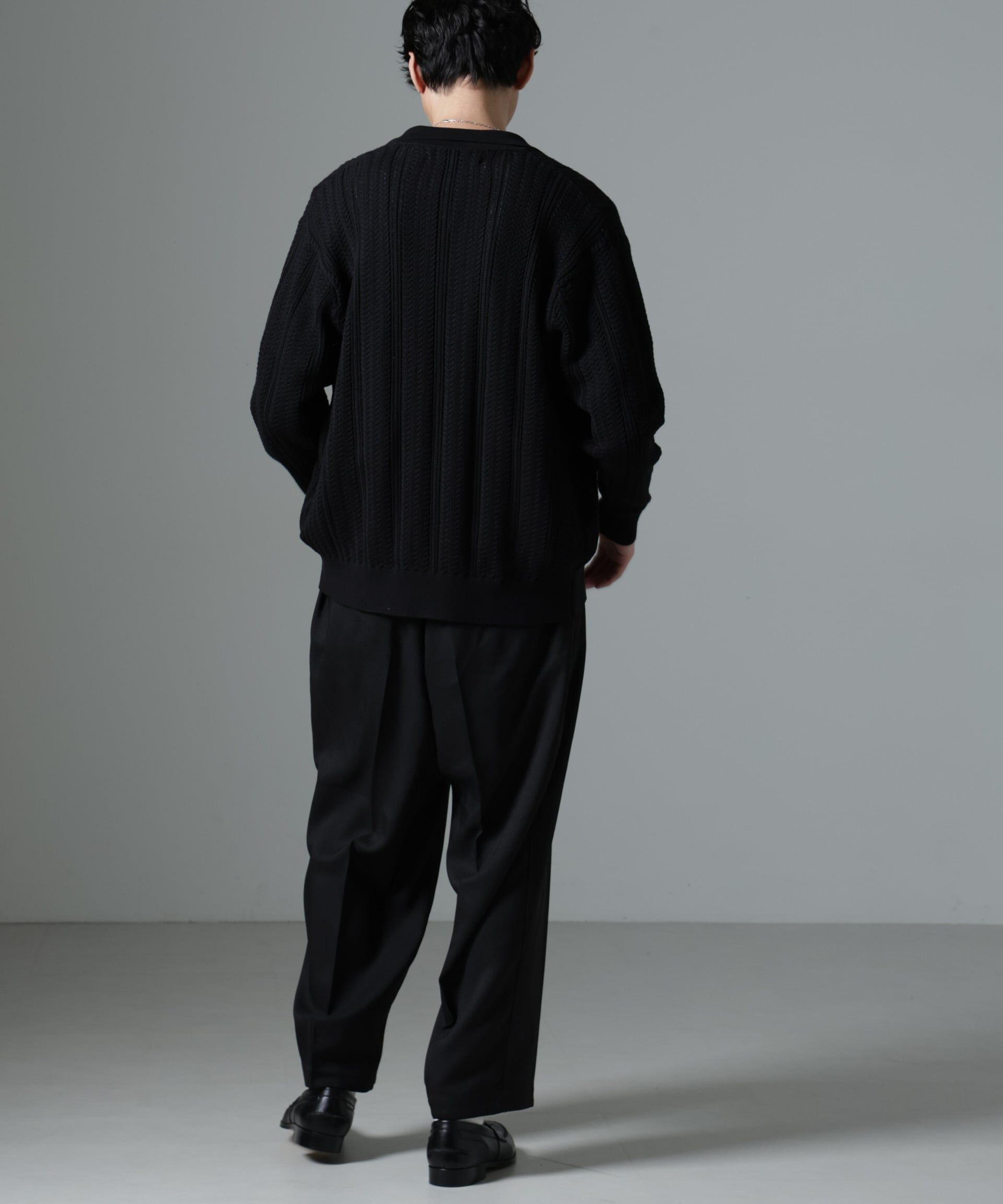 nano･universe「Dickies/別注 ワイドテーパード イージーパンツ」|チノ|