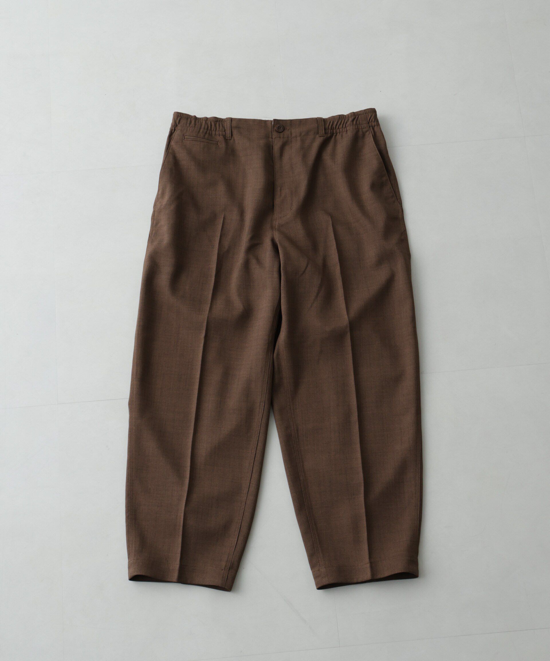 nano･universe「Dickies/別注 ワイドテーパード イージーパンツ」|チノ|