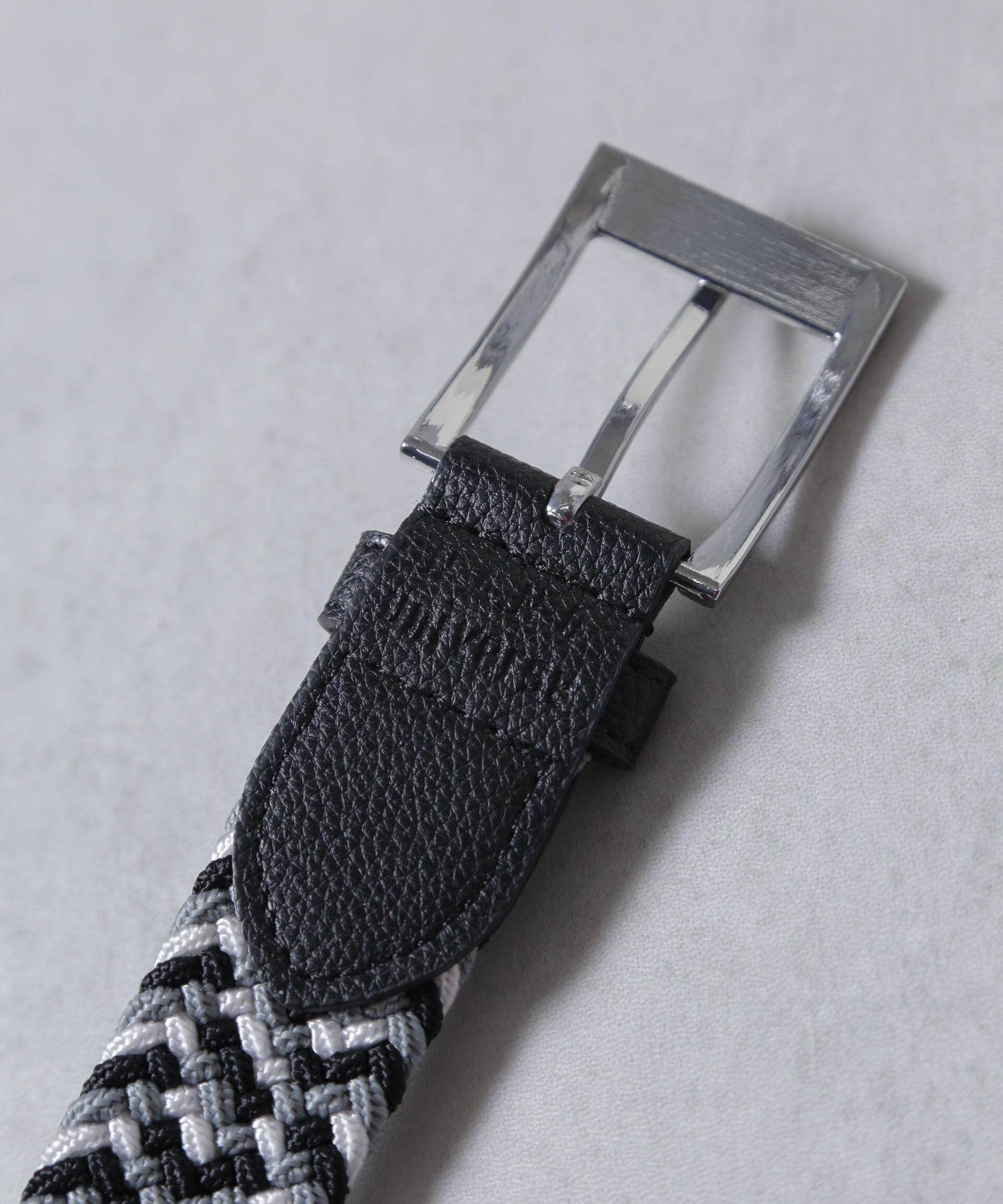 nano･universe「ゴムメッシュベルト」|ベルト|