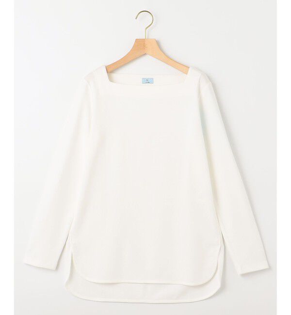 組曲「スクエアネックテール ロングＴシャツ」|Tシャツ・カットソー|