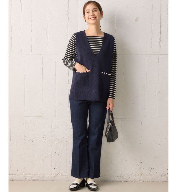 組曲「スクエアネックテール ロングＴシャツ」|Tシャツ・カットソー|