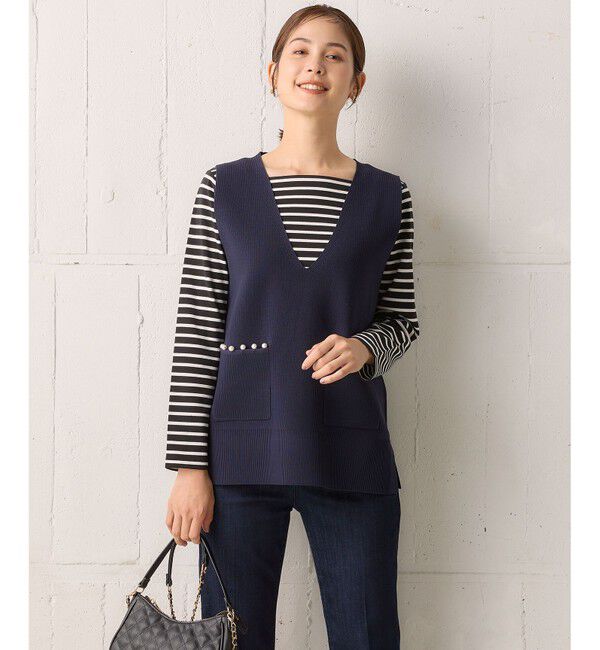 組曲「スクエアネックテール ロングＴシャツ」|Tシャツ・カットソー|