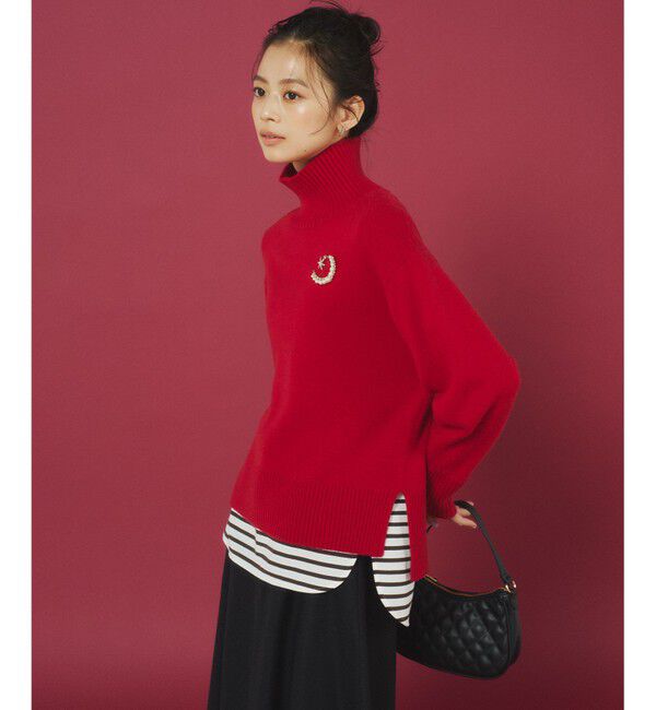 組曲「スクエアネックテール ロングＴシャツ」|Tシャツ・カットソー|