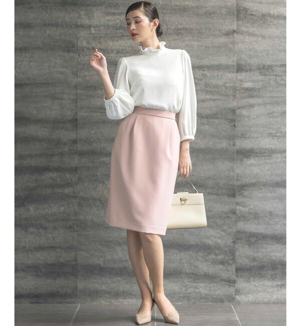 組曲「【KUMIKYOKU NAVY】ジョーゼットシフォン ブラウス」|シャツ・ブラウス|