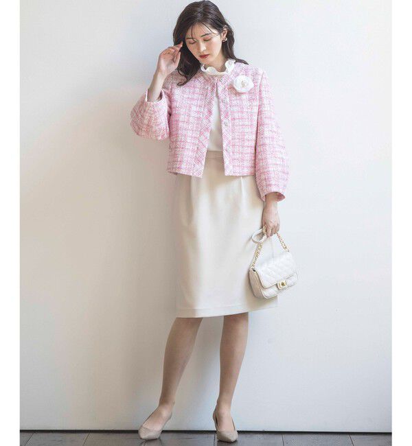 組曲「【KUMIKYOKU NAVY】ジョーゼットシフォン ブラウス」|シャツ・ブラウス|