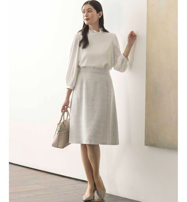 組曲「【KUMIKYOKU NAVY】ジョーゼットシフォン ブラウス」|シャツ・ブラウス|