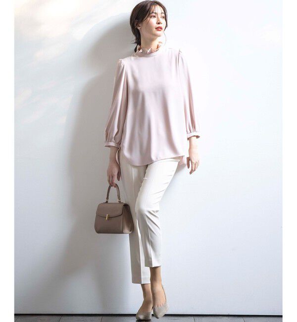 組曲「【KUMIKYOKU NAVY】ジョーゼットシフォン ブラウス」|シャツ・ブラウス|