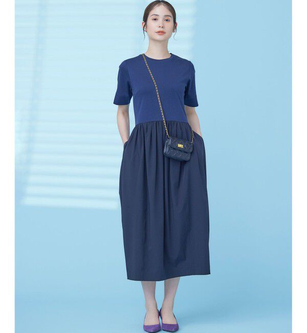 組曲「【WEB限定】コンビネーションコクーンワンピース」|ワンピース|