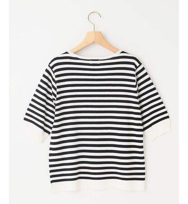 組曲「5分袖ニットＴシャツ」|ニット・セーター|