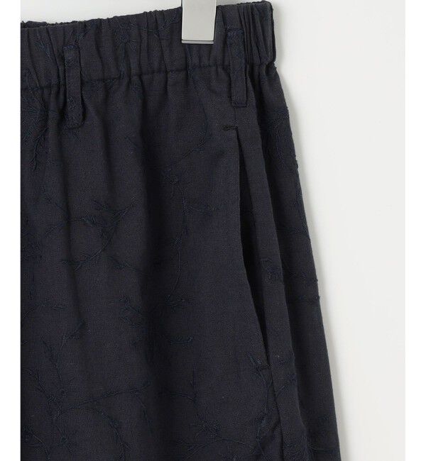 23区「【Indian Factory】フラワーエンブロイダリー ワイドパンツ」|その他|