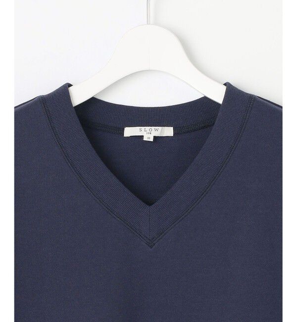 23区「【SLOW/WEB限定】ラスティックテリー Vネック カットソー」|Tシャツ・カットソー|