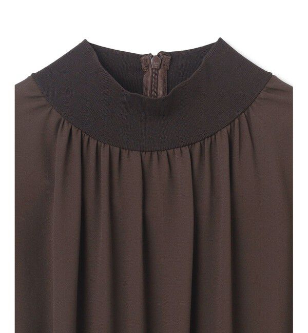 BEIGE,「【WEB限定】MONSTERA / ニットブラウス」|ニット・セーター|