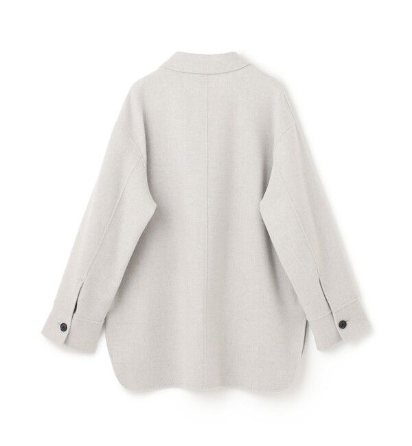 BEIGE,「GRASSE / ステンカラーリバーショートコート」|ステンカラーコート|