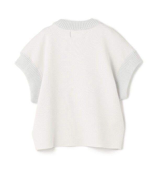 BEIGE,「【洗える・Oggi 11月号掲載】LAURA / ドライタッチ異素材リブニット」|ニット・セーター|