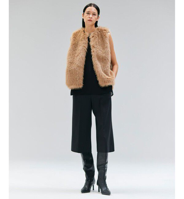 BEIGE,「【セットアップ対応・洗える】ZEPHYR / ウールライクハーフパンツ」|その他|