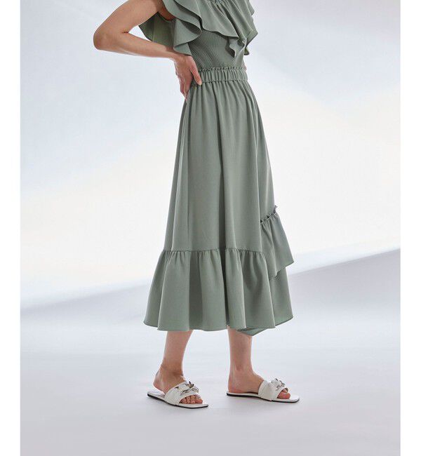 Diagram「フリルニットワンピース」|ワンピース|