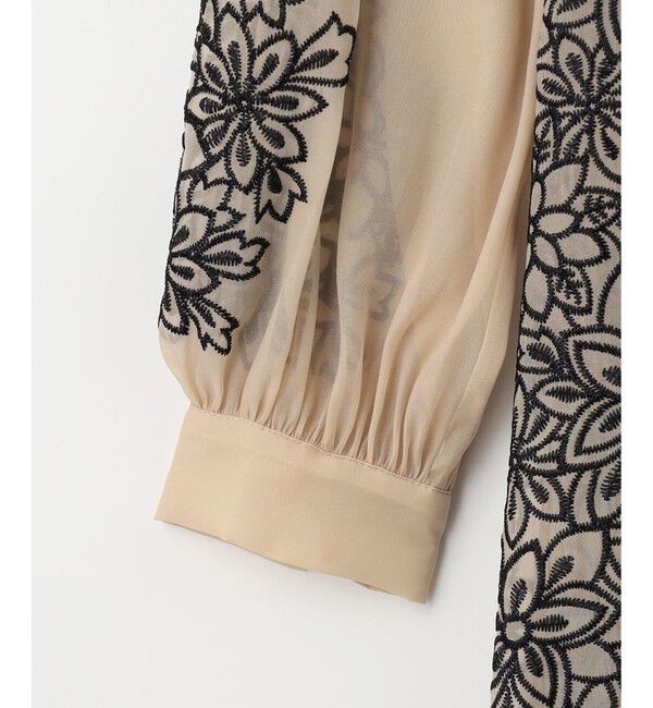  「フラワーカットワークドレス」|ドレス|