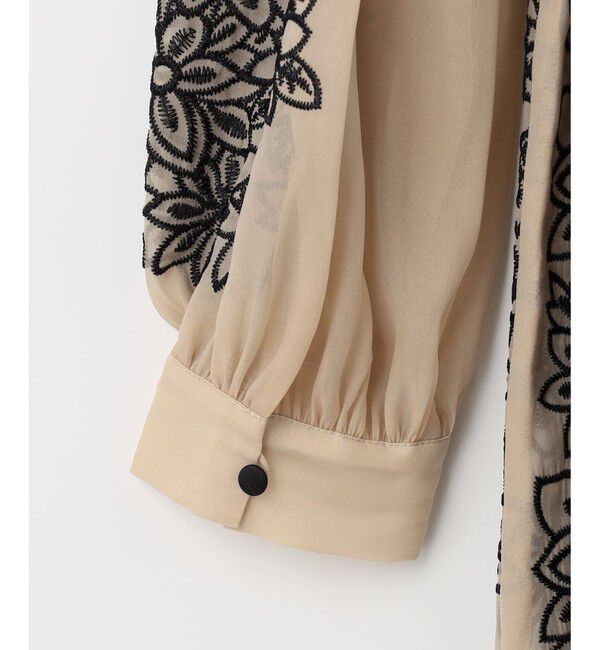  「フラワーカットワークドレス」|ドレス|