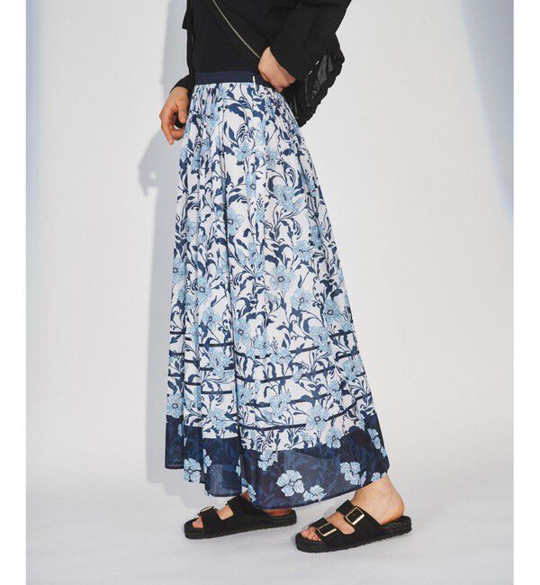 Diagram「オーナメントフラワープリントスカート」|スカート|