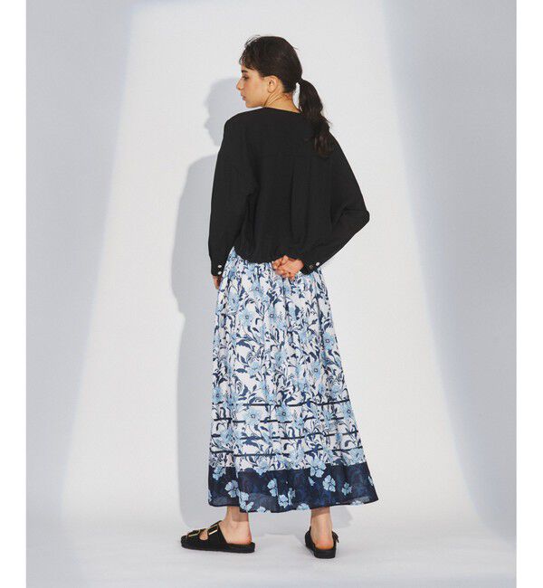 Diagram「オーナメントフラワープリントスカート」|スカート|