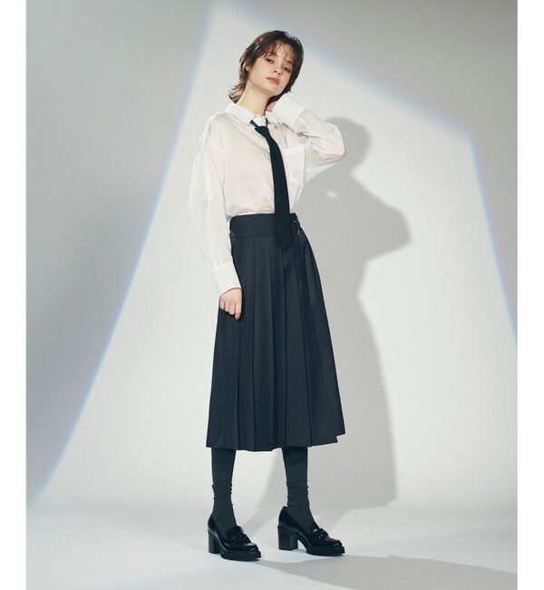 Diagram「ネクタイ付シアーシャツ」|シャツ・ブラウス|