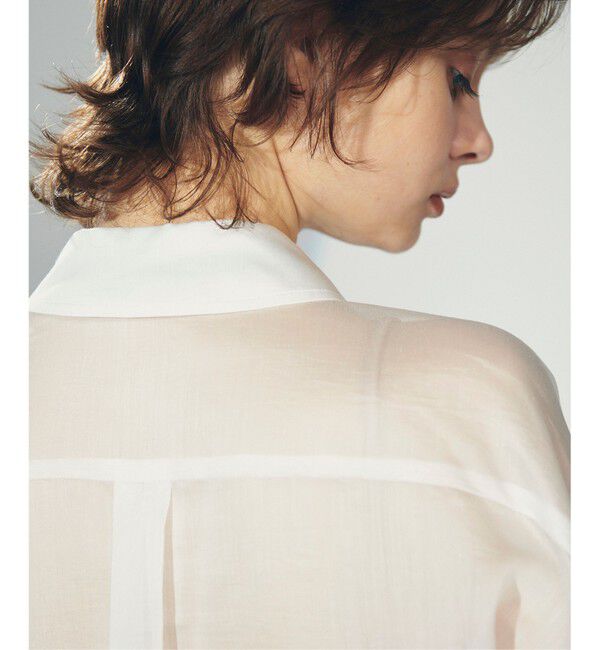 Diagram「ネクタイ付シアーシャツ」|シャツ・ブラウス|