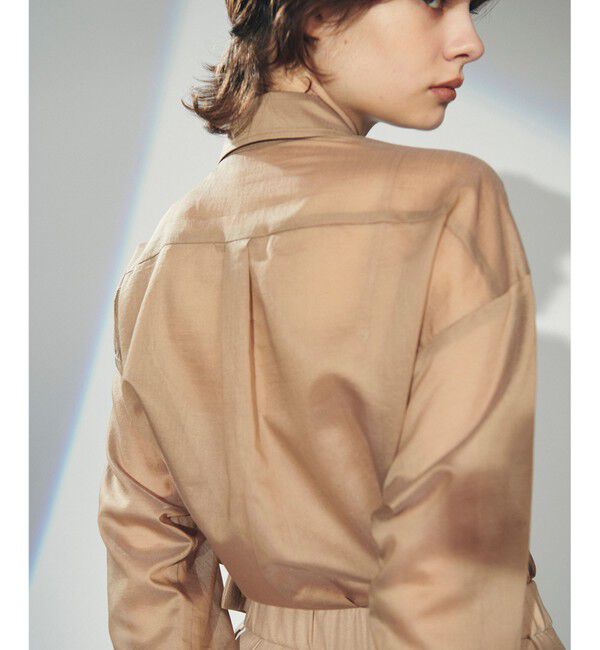 Diagram「ネクタイ付シアーシャツ」|シャツ・ブラウス|