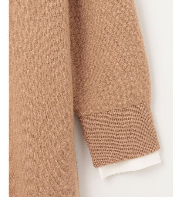 Diagram「シャツレイヤードニットワンピース」|ワンピース|