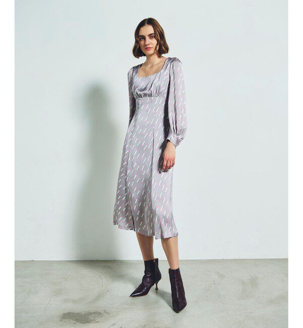 Grace Class「バックシャンリップドレス」|ワンピース|