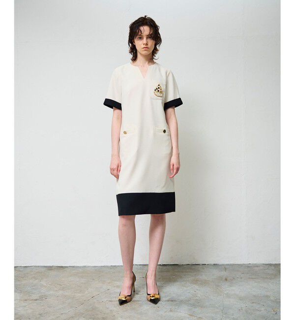 Grace Class「ビジューエンブレムワンピース」|ワンピース|キナリ